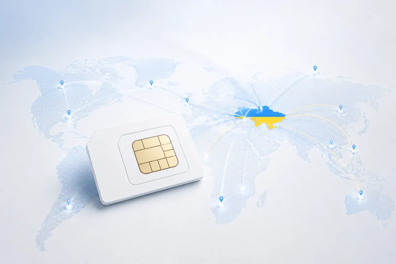 Покрытие EuroVizion IoT Ukraine за пределами Украины