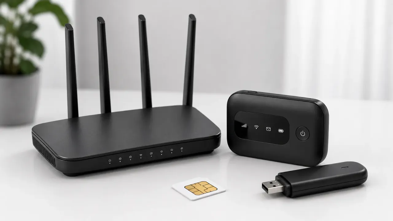 4G роутер, MiFi роутер и модем для SIM-карты с интернетом