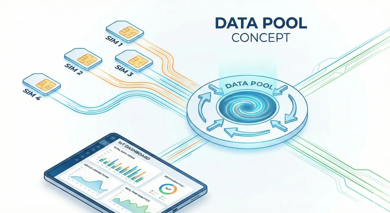 Пул трафика для IoT SIM-карт