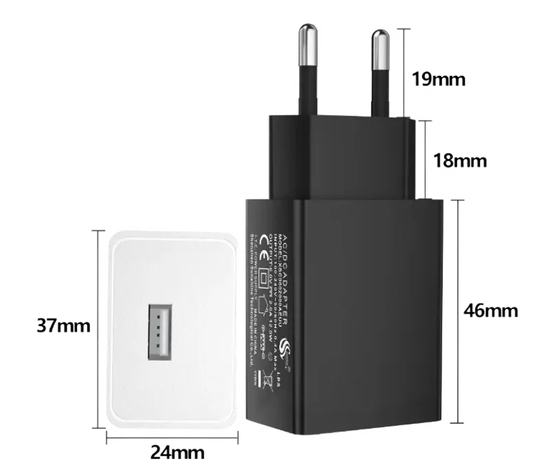 USB-A адаптер 10W