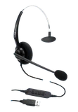 VT2000 NC Mono USB02 – гарнитура с одним наушником, микрофоном и подключением USB-A