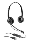 Гарнитура VT VT6200 UNC-D Duo 2MIC USB03 с двумя наушниками, пультом USB03 и разъёмом USB-A