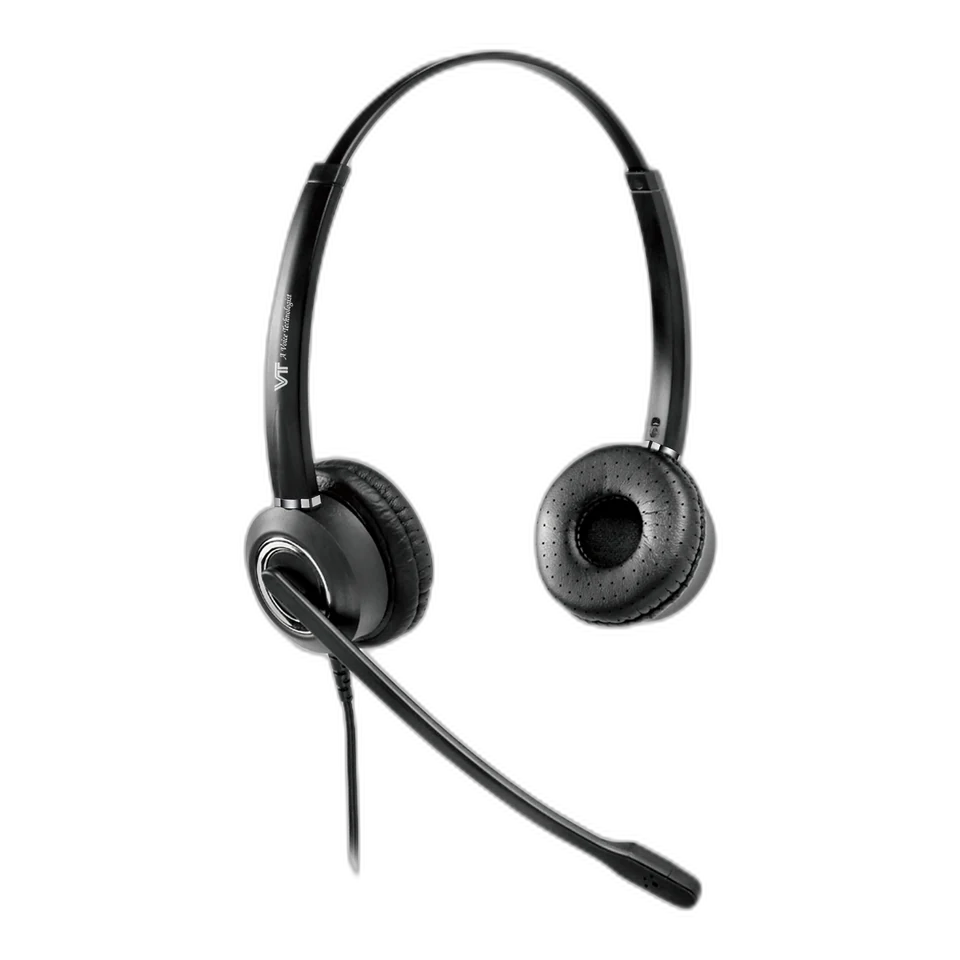 VT6200 UNC-D QD Duo – гарнитура с двумя наушниками и микрофоном на штанге