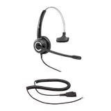 VT6200 UNC QD Mono с полным проводом, соединением QD и витым кабелем к RJ09