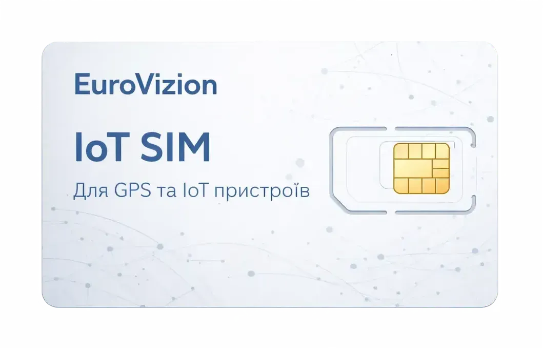 EuroVizion IoT Ukraine 100 MB