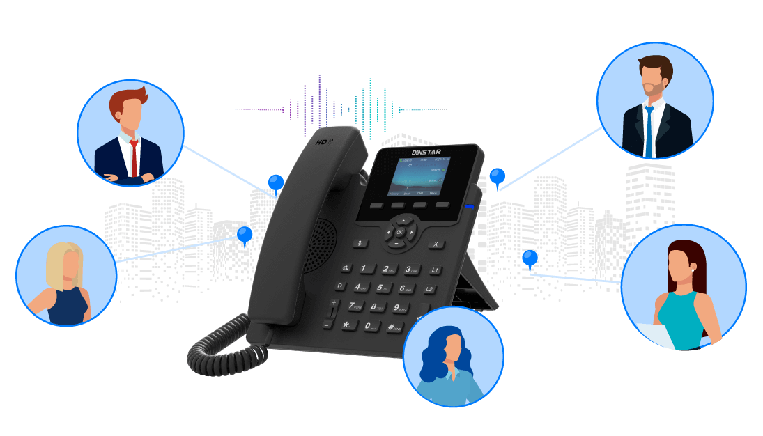 Dinstar IP телефон кодеки