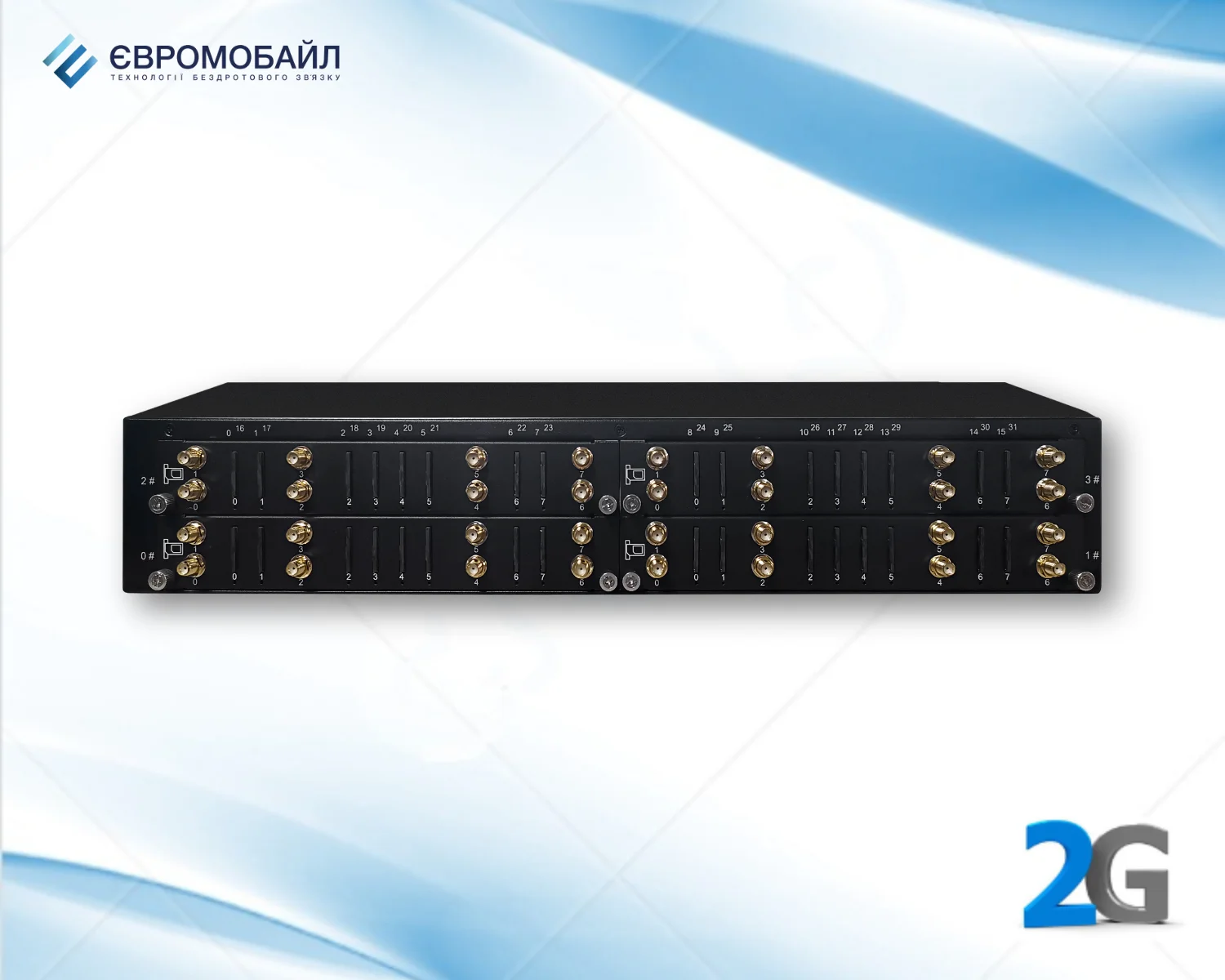Dinstar UC2000-VG-32G-B – VoIP GSM шлюз
