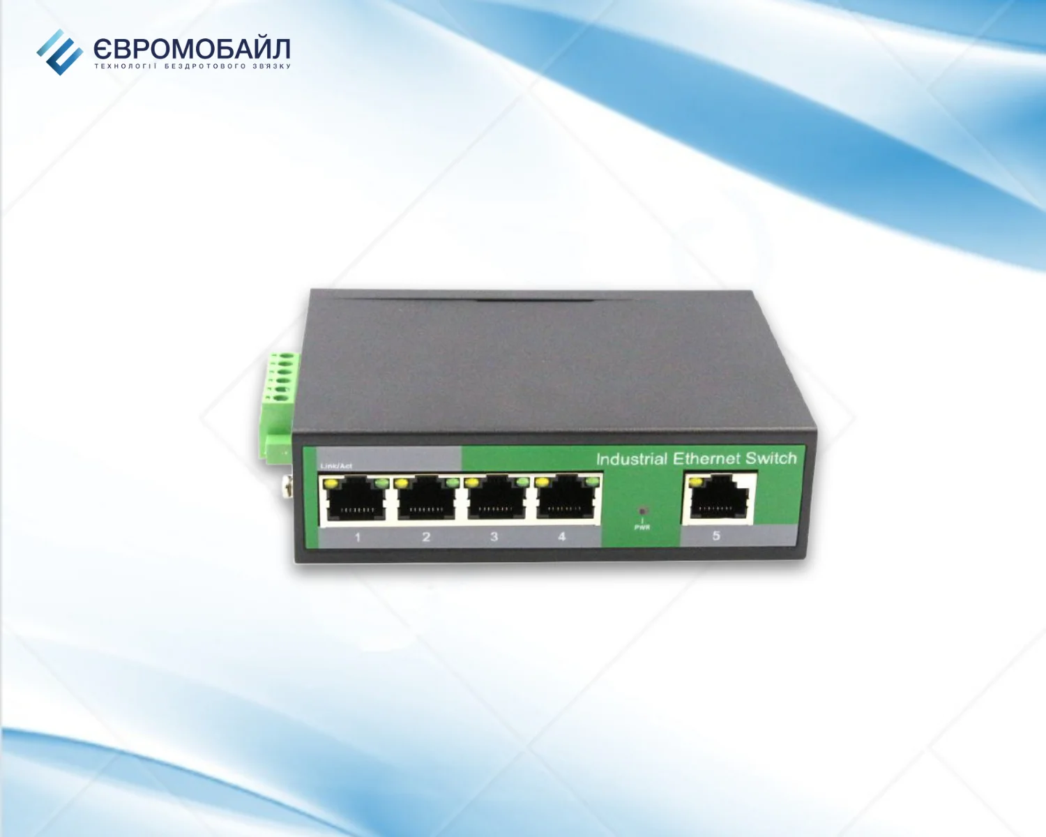 Four-Faith FNS100-05-AGB-S – Промисловий некерований комутатор (switch)