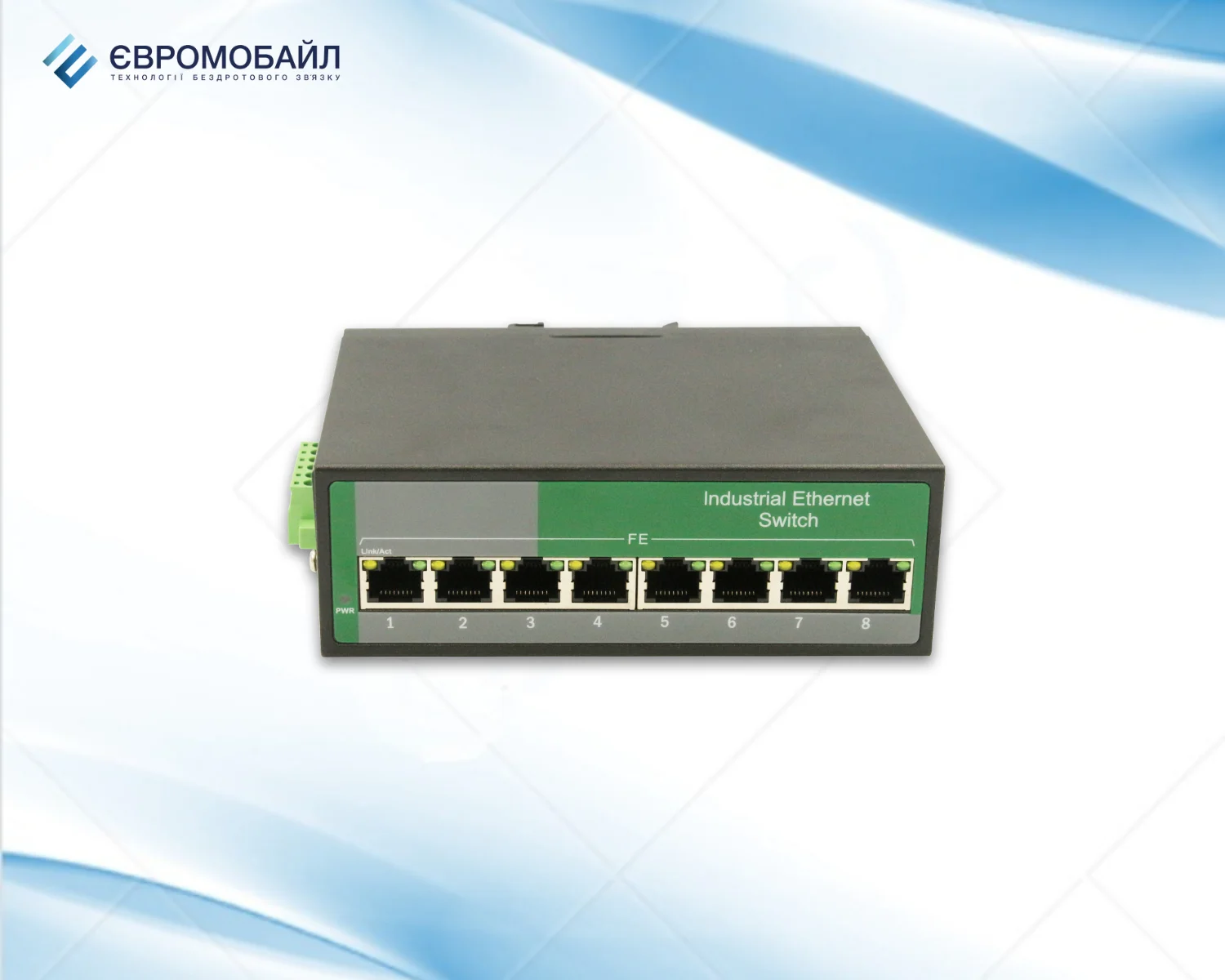 Four-Faith FNS100-08-AGB-S – Промисловий некерований комутатор (switch)