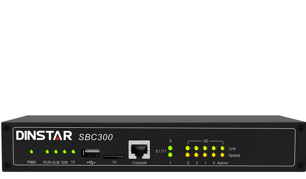 Пограничный Контроллер Сессий SBC (Session Border Controller) Dinstar SBC300-10