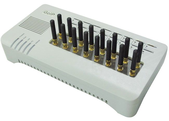 HyberTone GoIP 16 – VoIP GSM шлюз