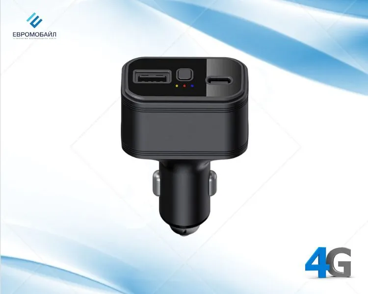 4G LTE GPS трекер в прикуриватель EuroVizion uC3L