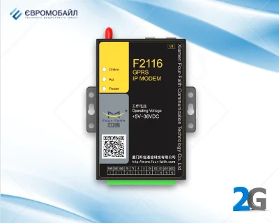 Промышленный GPRS GSM модем Four-Faith F2116