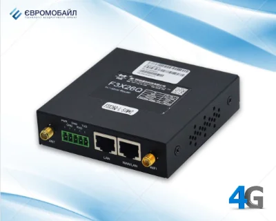 4G LTE промышленный маршрутизатор (роутер) Four-Faith F3X26Q-SIM1 на 1 CИМ-карту.