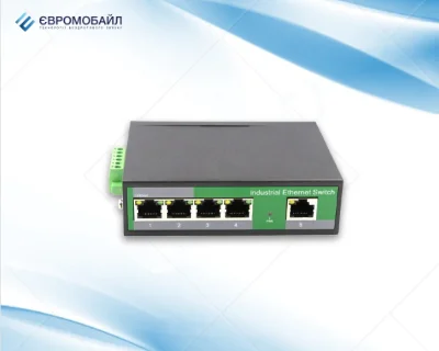 Промышленный неуправляемый коммутатор (свитч) Four-Faith FNS100-05-AGB-S