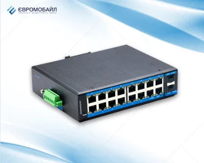 Промышленный управляемый коммутатор (свитч) Four-Faith FNS200-216-AGB-16P-SFP-A