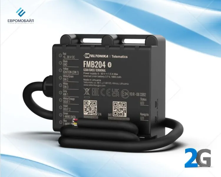 GPS трекер Teltonika FMB204
