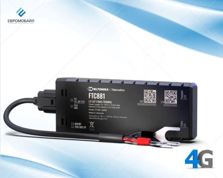 4G LTE Автомобильный GPS-трекер Teltonika FTС881