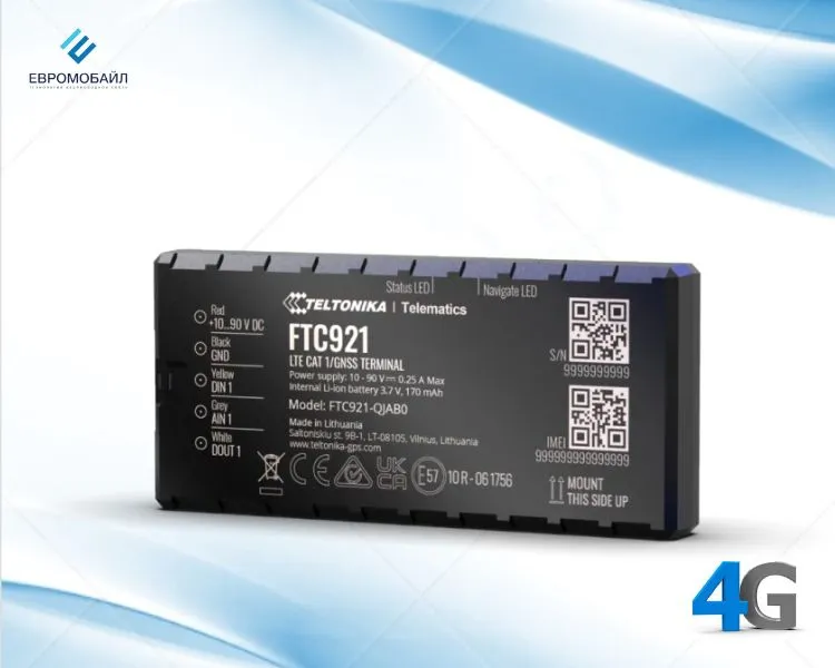 4G LTE Автомобильный GPS-трекер Teltonika FTС921