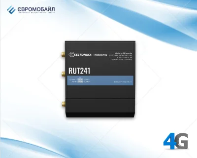 4G LTE Промышленный маршрутизатор (роутер) Teltonika RUT241