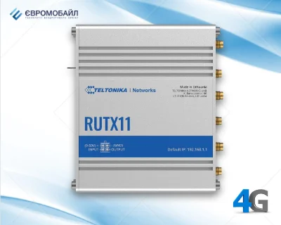 4G LTE Промышленный маршрутизатор (роутер) Teltonika RUTX11