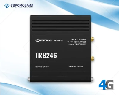 4G LTE Промышленный шлюз (модем) Teltonika TRB246