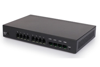 VOIP шлюз Dinstar DAG 1000-8O