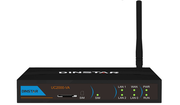 GSM VoIP шлюз Dinstar UC2000-VA-1G-V122
